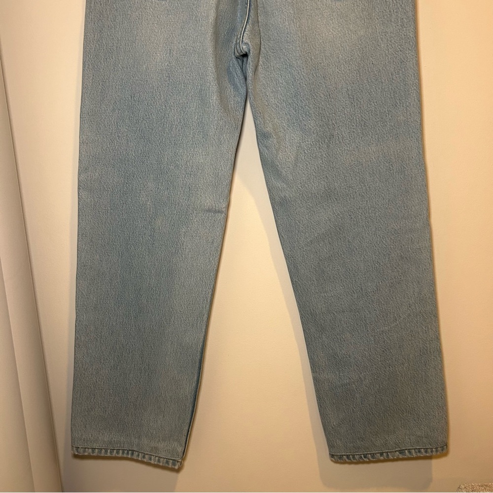 Reformation Cynthia Patch High Rise Straight Jeans in Tahoe Size 25 - Picture 10 of 16